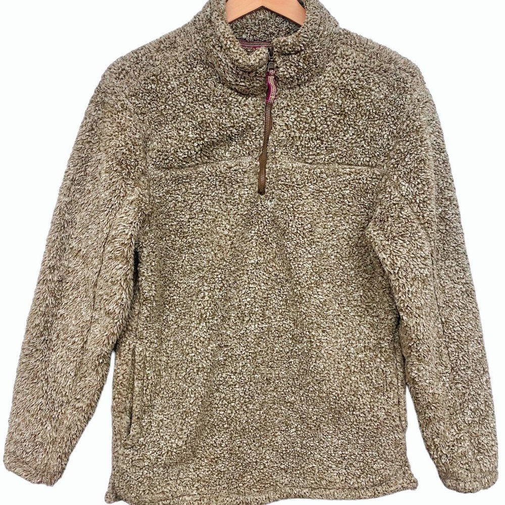 3/4 Zip Alpine Sherpa Fleece Pullover